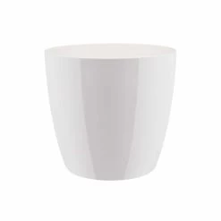 Elho Blumentopf Brussels Diamond D20cm Weiß Auslaufmodell