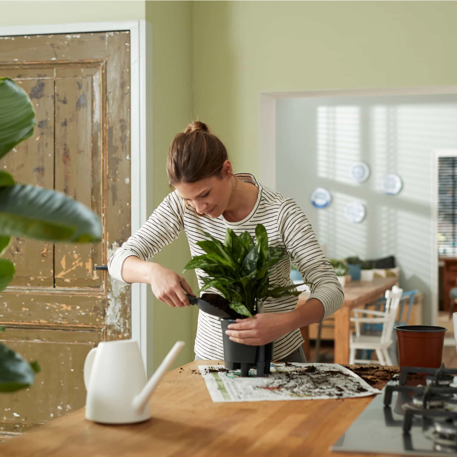 Selbstbewässerungssystem Elho Schwarz 17 Cm – Bild 3