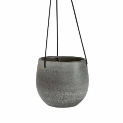 Keramik-Hängetopf Esra D15 Cm Grau Auslaufmodell