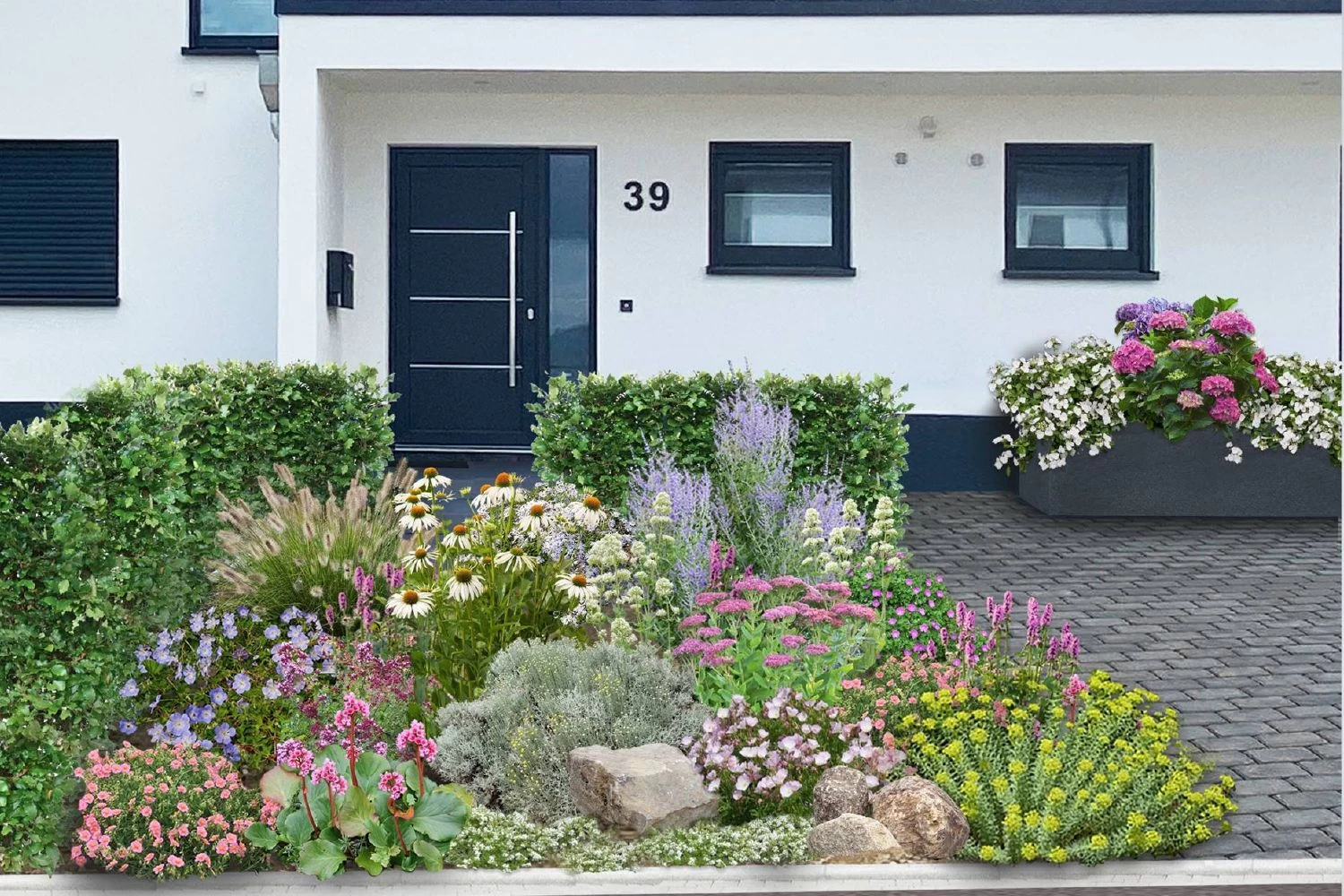 Sonniges Willkommen (Idee Für Den Vorgarten)