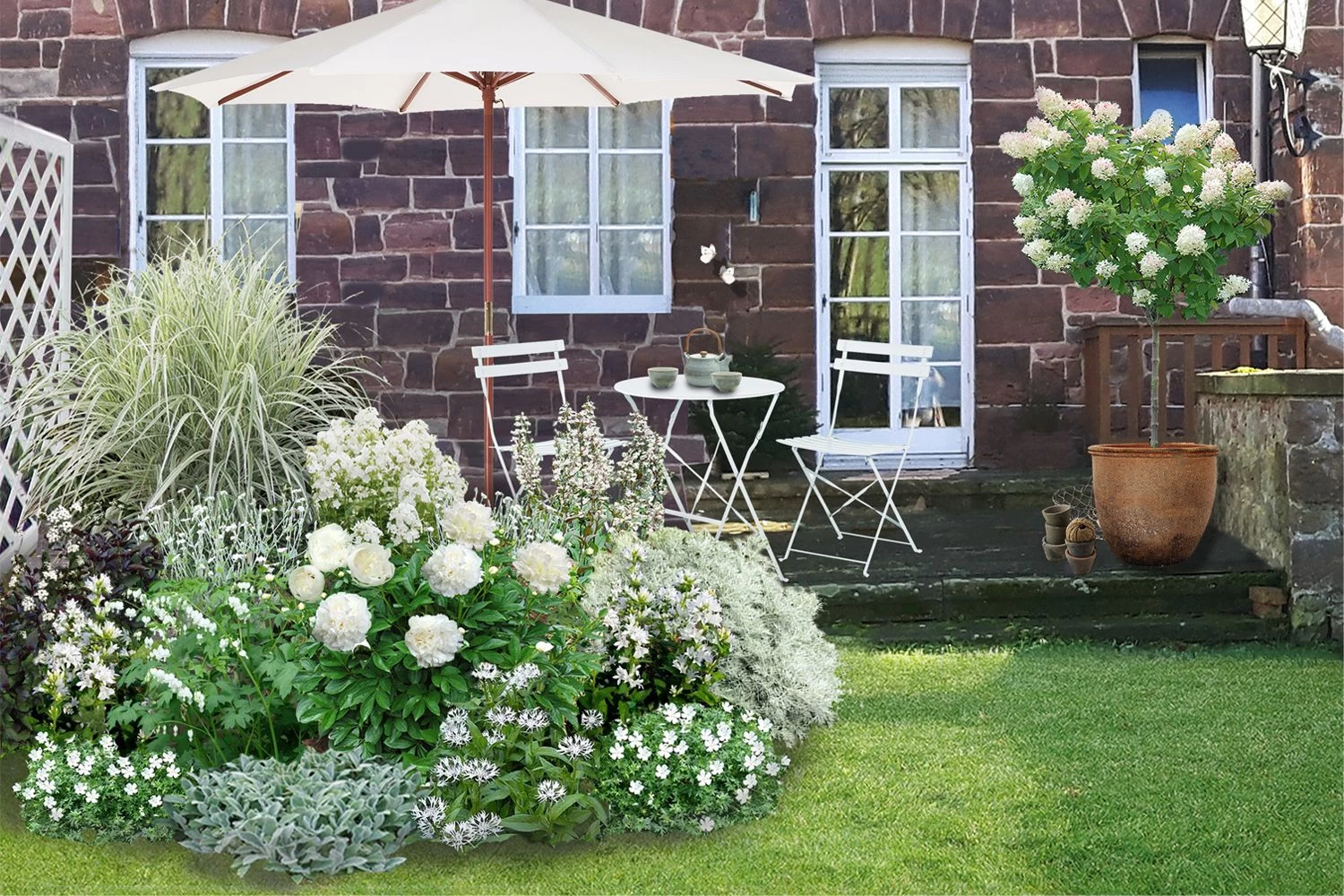 Zeitlose Eleganz In Weiß (Der Englische Klassiker) – Bild 2