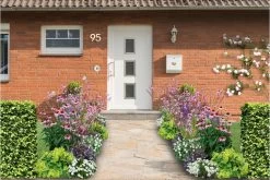 Das Streifenbeet (Blütenreicher Saum Für Wege, Mauern & Zäune)