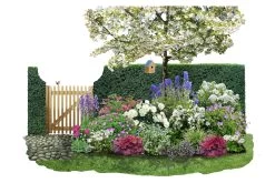 Blütenland (Üppig Gestalteter Halbschatten)