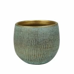Blumentopf Ryan D13 Cm Mint/gold