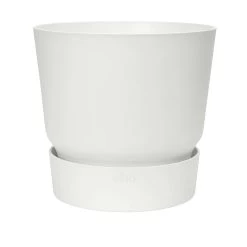 Elho Blumentopf Greenville Rund 30 Cm Weiß